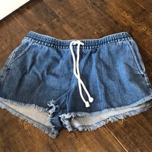 Aerie Stretchy Jean Shorts